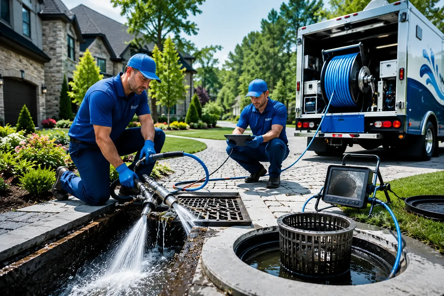 Local outdoor drain cleaning professionals in Greensboro, NC